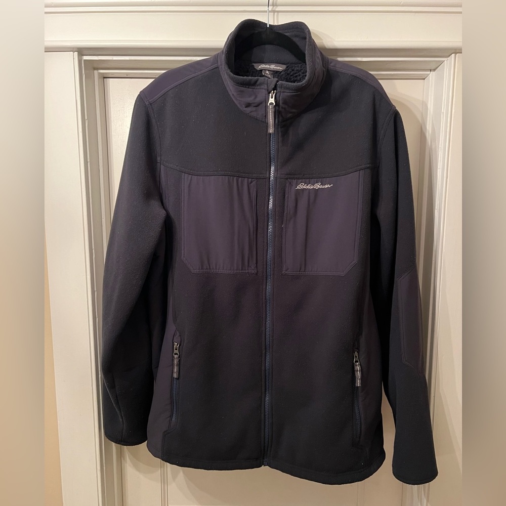 Eddie Bauer Heavy Fleece Jacket. Size XL Tall